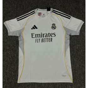 Real Madrid Hemmakläder 2025-26 Kortärmad